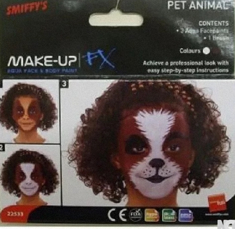 (image for) Pet Animal Face Paint Kit